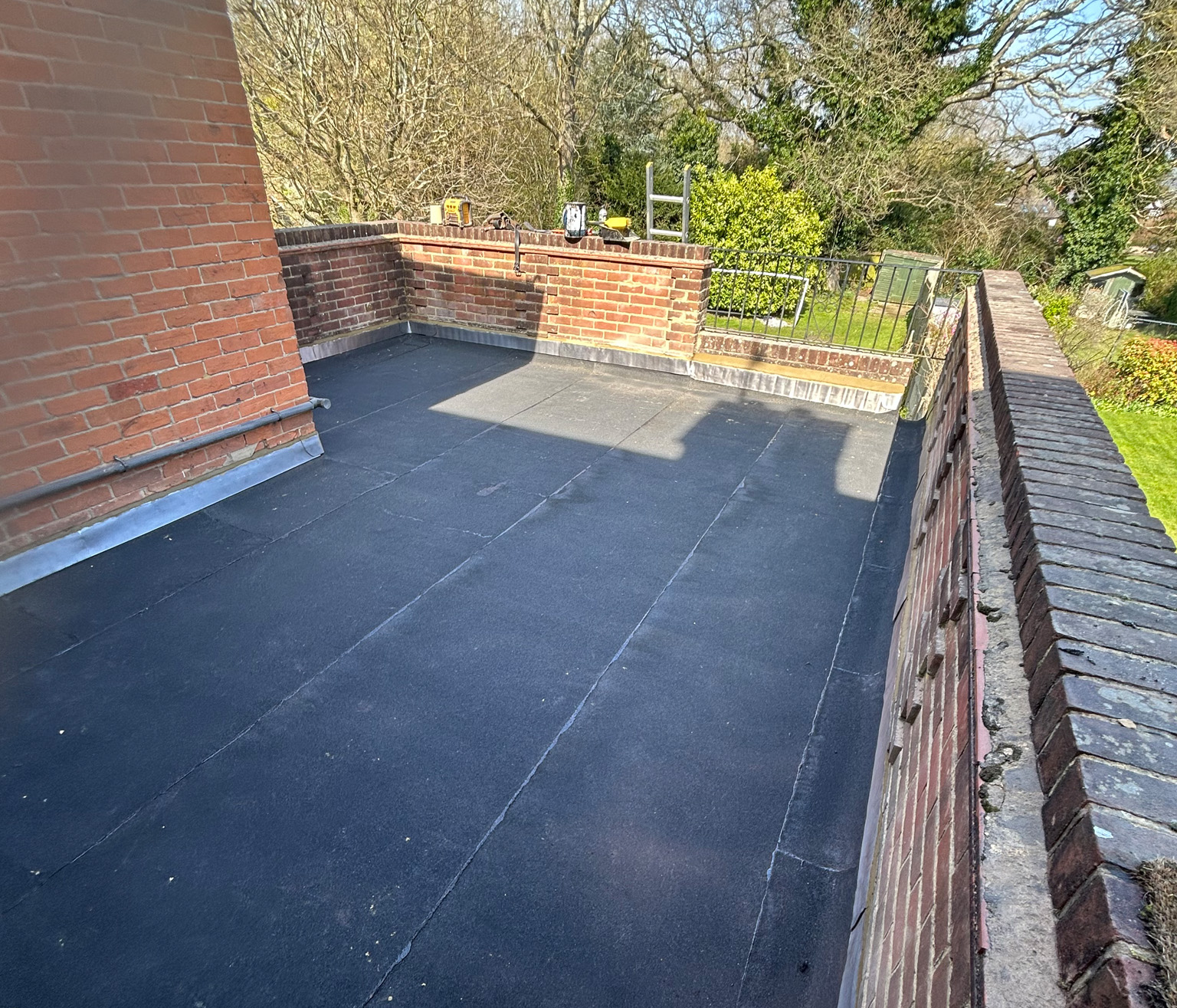 Jake C Regan Roofing team performing a high-quality roof repair in Kent